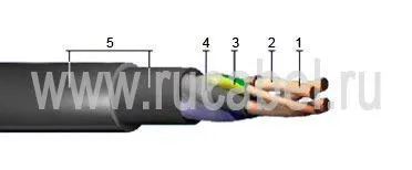 Кабель КГОТ 3х25+1х25